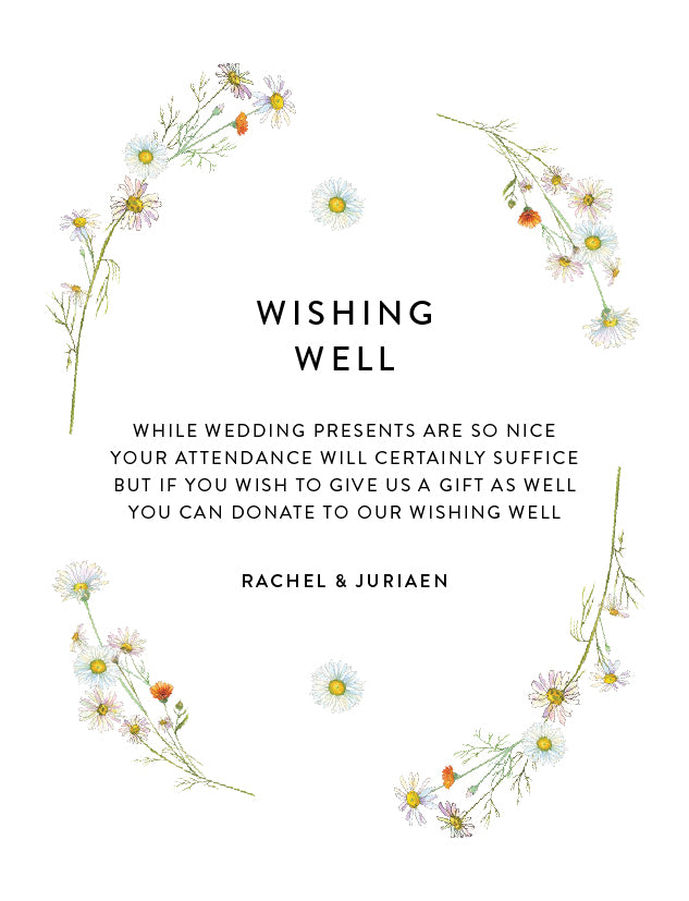 Dancing Daisy Wishing Well by Inggrid H.