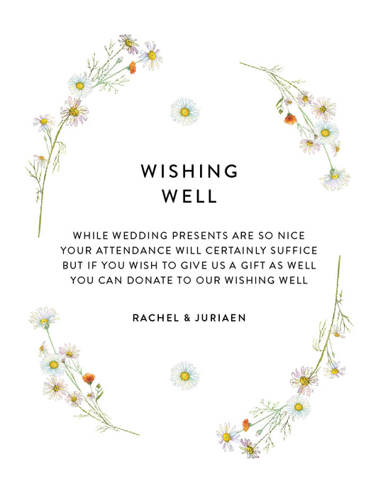 Dancing Daisy Wishing Well by Inggrid H.