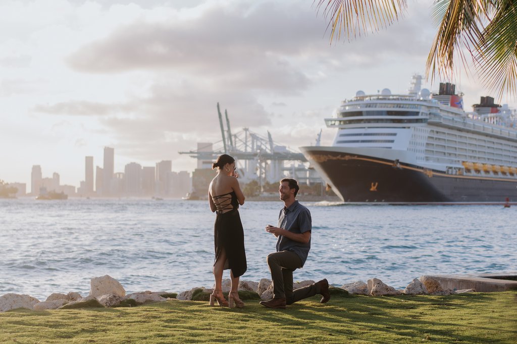 Xenia in Miami: Proposal / Engagement Photography