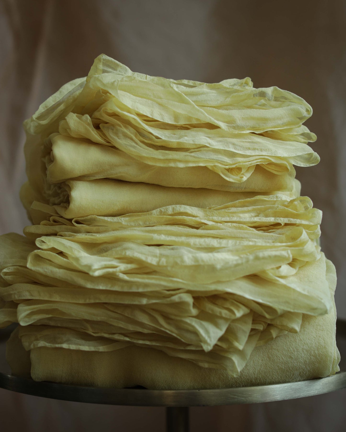 Lemon {Sheer Silk Runner}