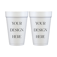 Design Your Own Wedding Foam Cups